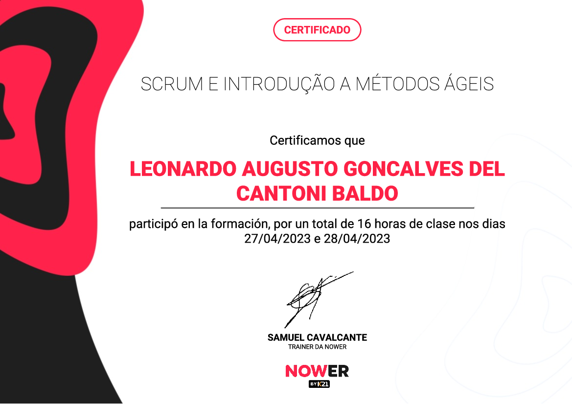 Certificado K21